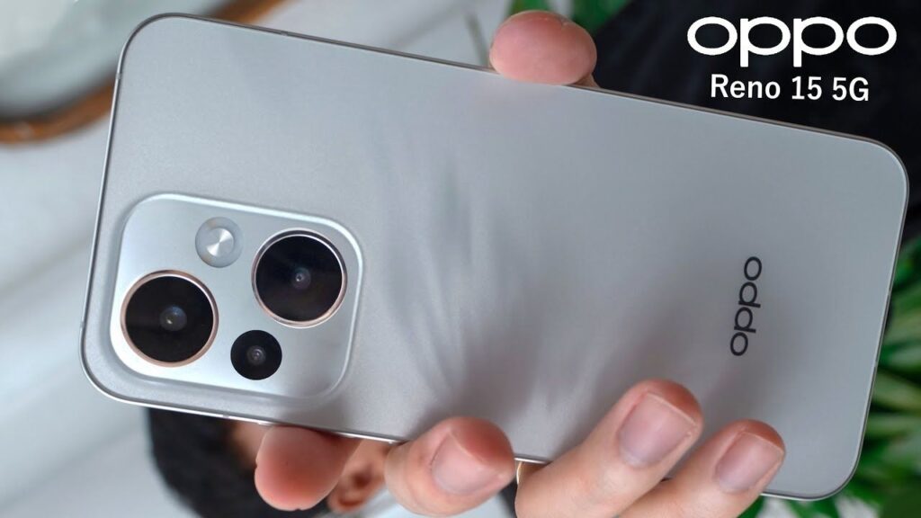 Oppo Reno 15 5G llega con batería de 6800mAh, carga rápida SuperVOOC y cámara de 108MP