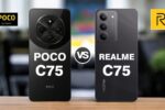 Comparativa POCO C75 y realme C75: dos móviles económicos cara a cara