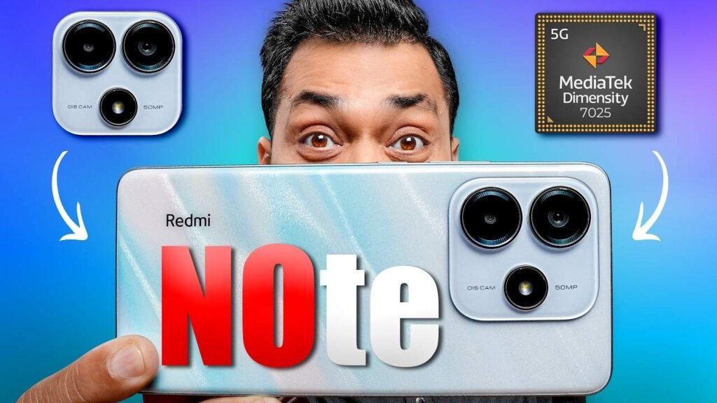 Redmi Note 14 5G – Cámara de 200MP con IA, gran memoria de 8GB+256GB y carga rápida de 45W